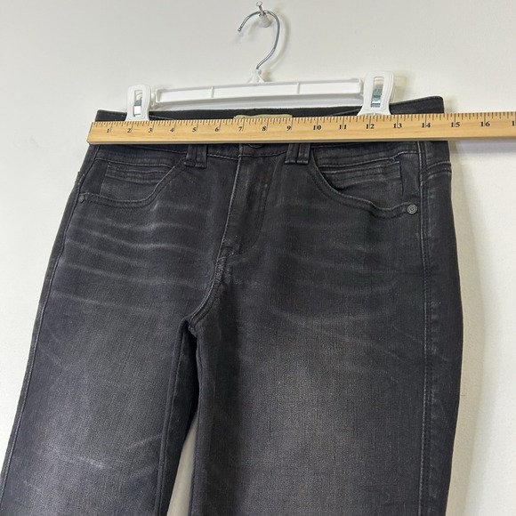 Democracy Ab Technology Kick Flare Jeans Women's Size 4 Black - Picture 6 of 11